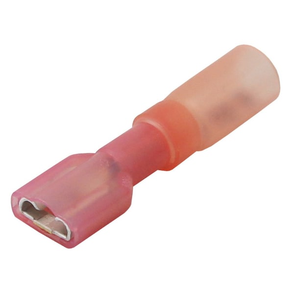 Pacer Group Pacer 22-18 AWG Heat Shrink Female Disconnect - 25 Pack TDE18-250FI-25 - main